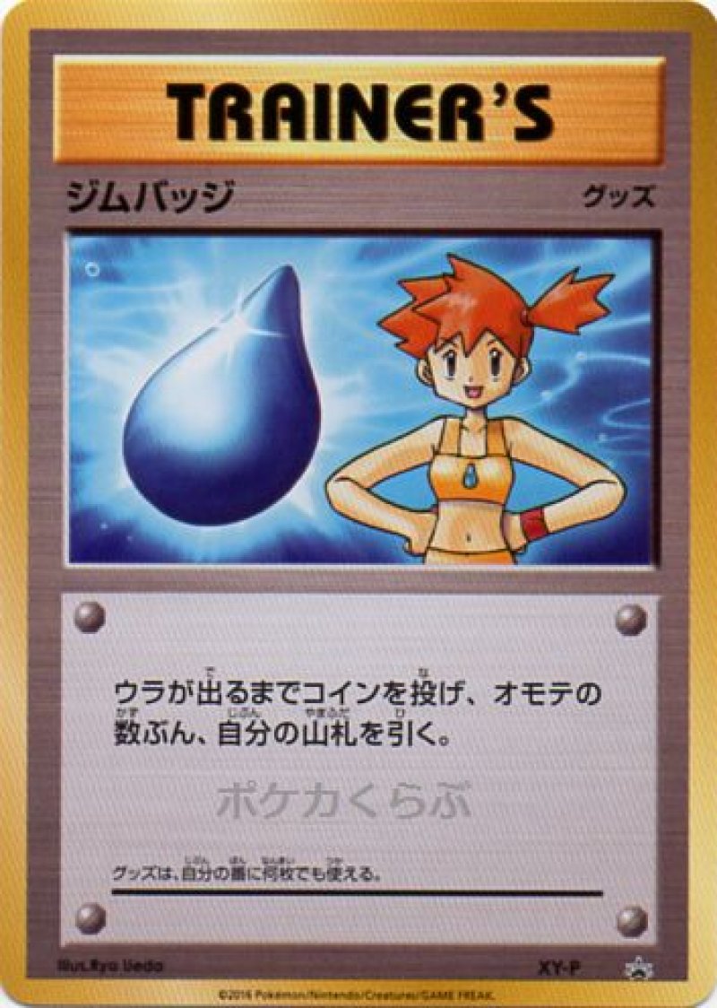 画像1: ジムバッジ（カスミ） (1)