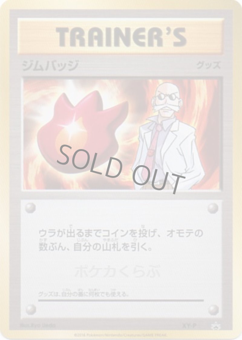 画像1: ジムバッジ（カツラ） (1)