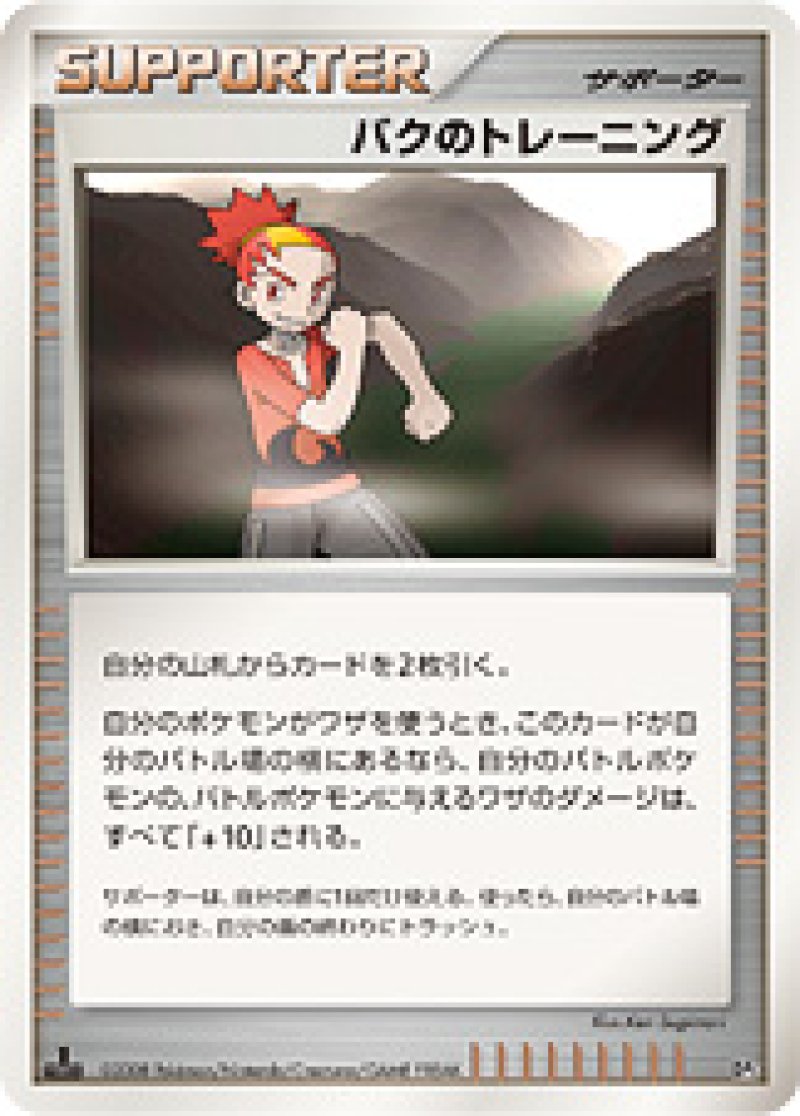 画像1: バクのトレーニング (1)