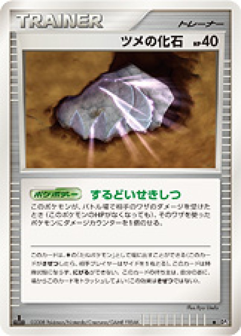 画像1: ツメの化石 (1)