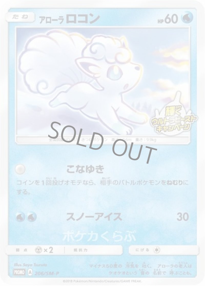 画像1: アローラロコン（プロモ） (1)