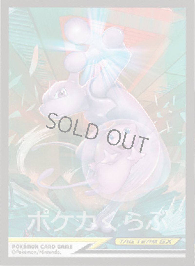 画像1: デッキシールド ミュウツー&ミュウ TAG TEAM GX (1)