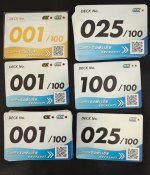 画像1: スタートデッキ100バトルコレクション　デッキナンバーカードセット (1)