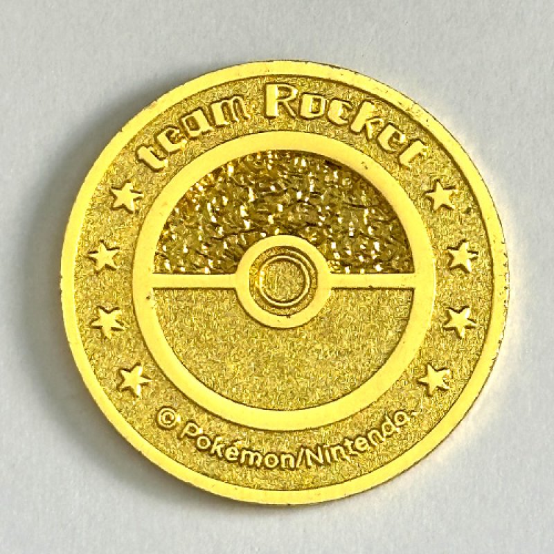 画像2: ポケモンコイン ロケット団（ポケモンカードゲーム 20周年記念 ロケット団スペシャルケース）※コインのみ (2)