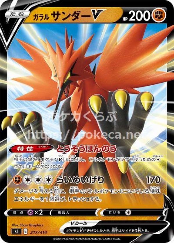 画像1: ガラルサンダーV (1)