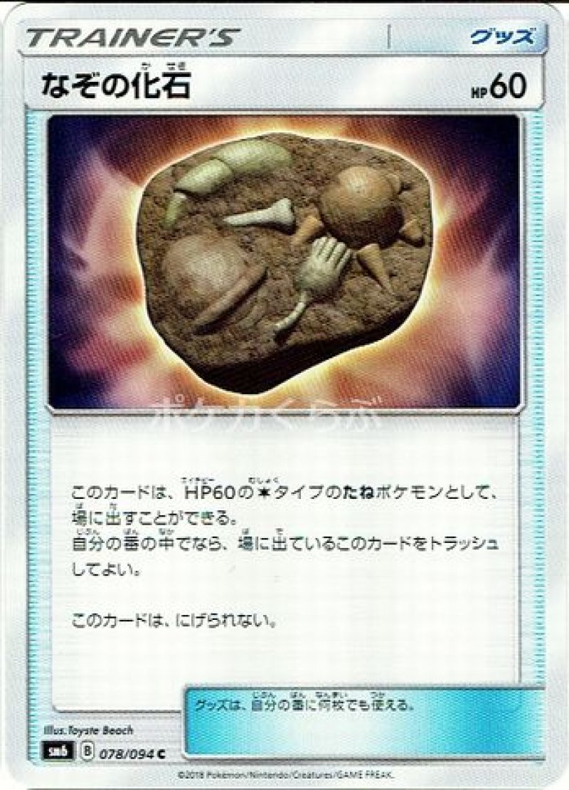 画像1: なぞの化石 (1)