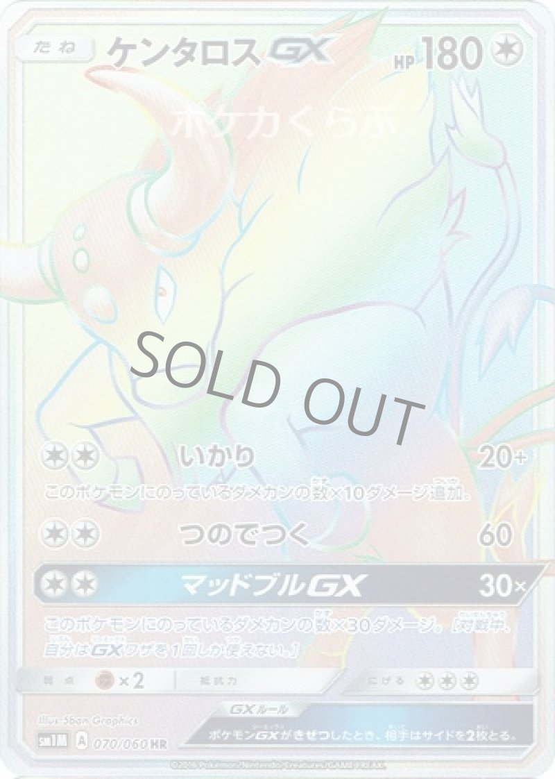 画像1: ケンタロスGX HR (1)