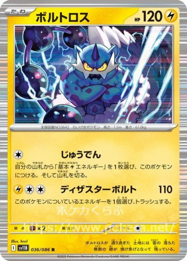ボルトロス | ポケモンカードゲーム公式ホームページ