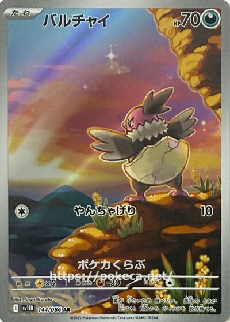 ポケモンカードar ブラック ホイトウ ランドロス AR(ポケモンカードsv11B ブラックボルト)