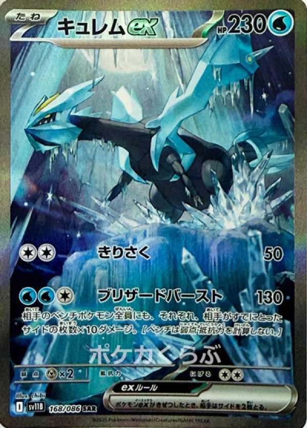 キュレムEX ポケモンカード 230HP - メルカリ
