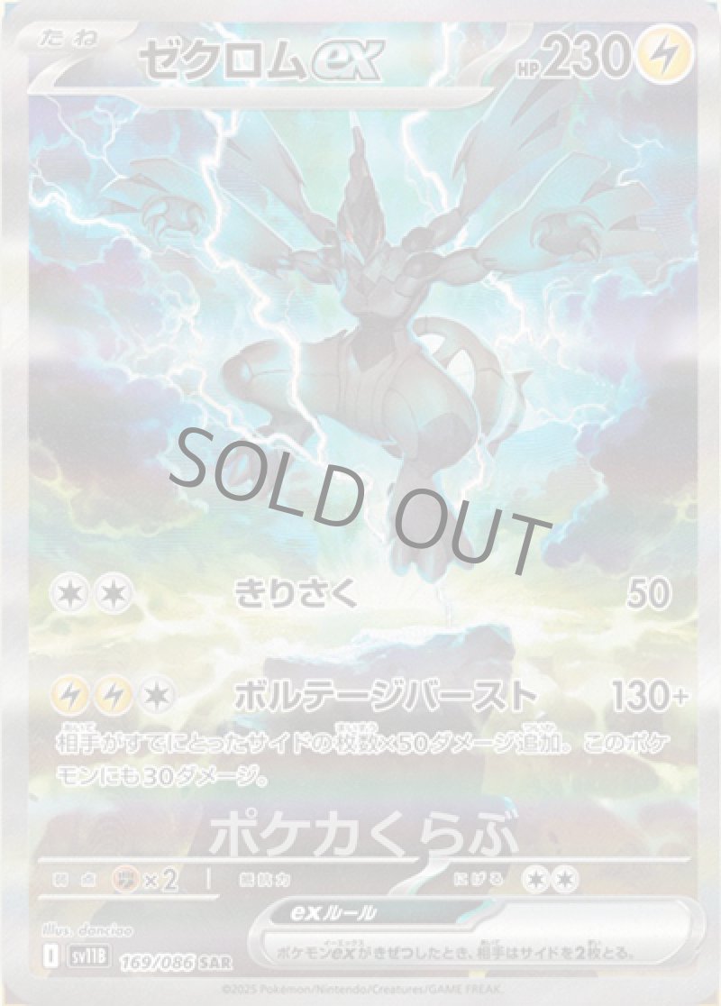 ゼクロムex　SAR