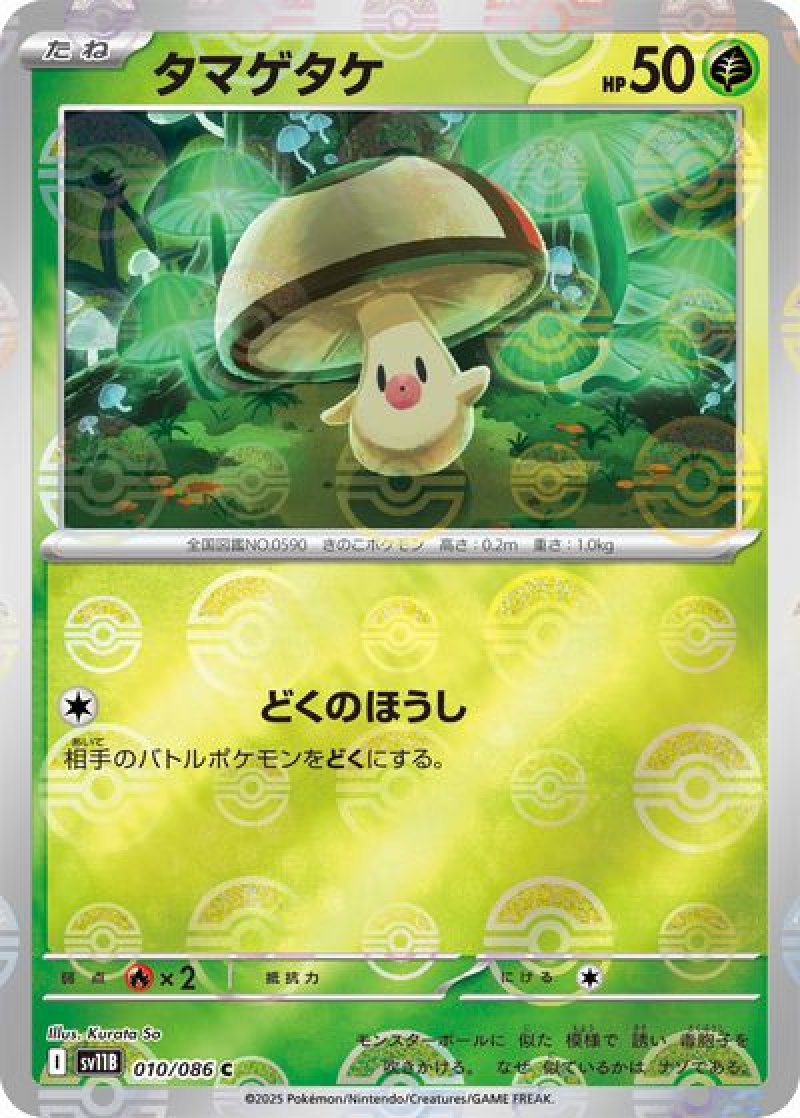 タマゲタケ（マスターボールミラー）