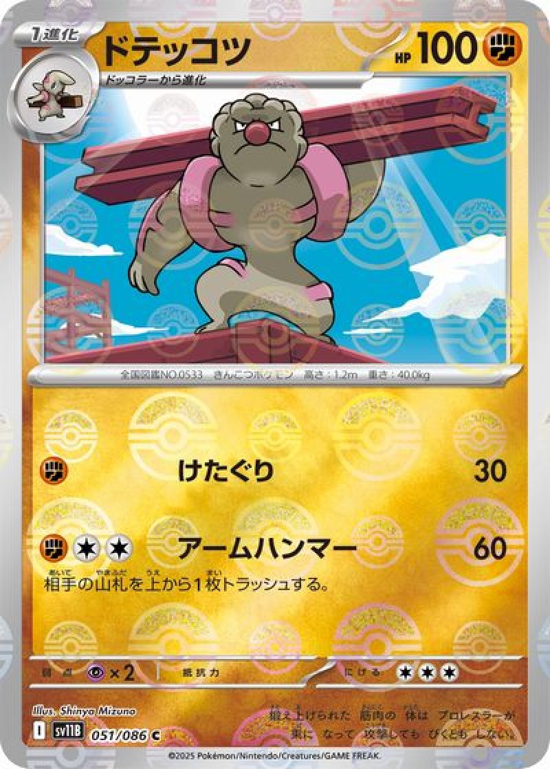 ドテッコツ（モンスターボールミラー）