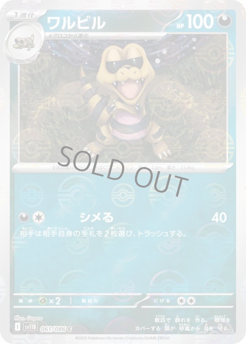 ワルビル（マスターボールミラー）