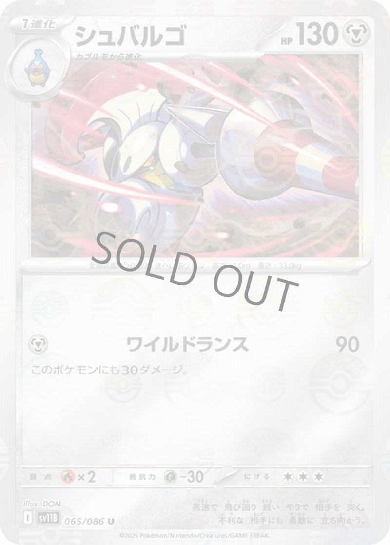 シュバルゴ（マスターボールミラー）