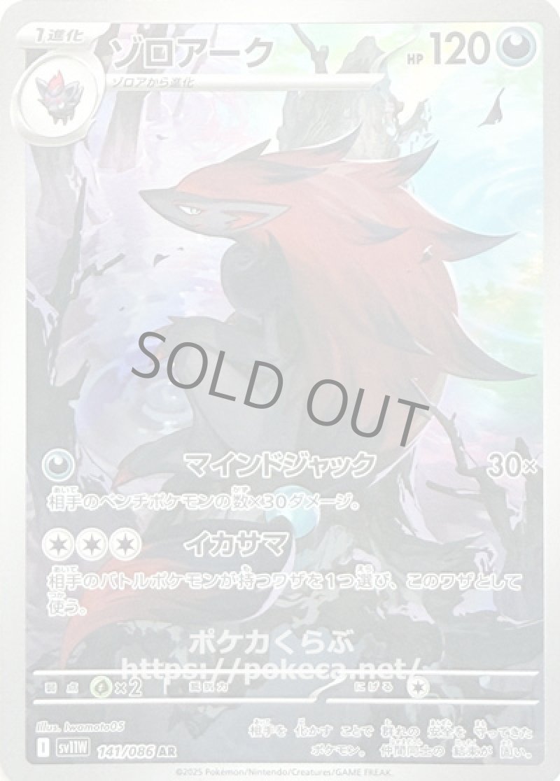 ゾロアーク　AR