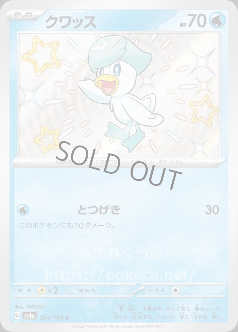 クワッス(色違い)