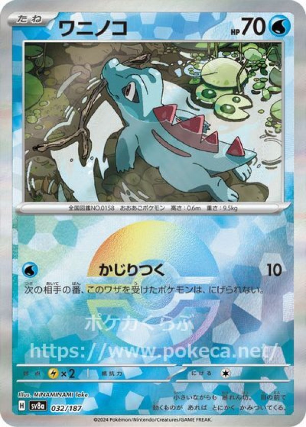 ワニノコ（モンスターボールミラー）