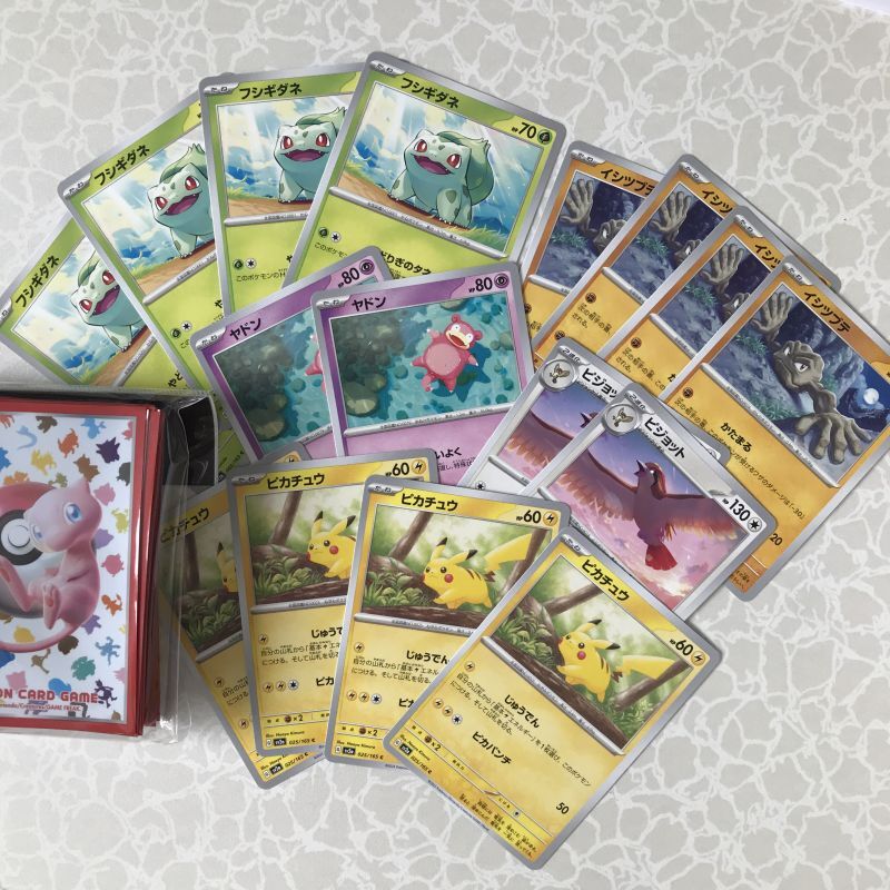 ポケモンカード151 コモン・アンコモンポケモン人気です♪
