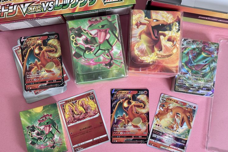 スペシャルデッキセットリザードンVSTAR vs レックウザVMAXを解体しました！