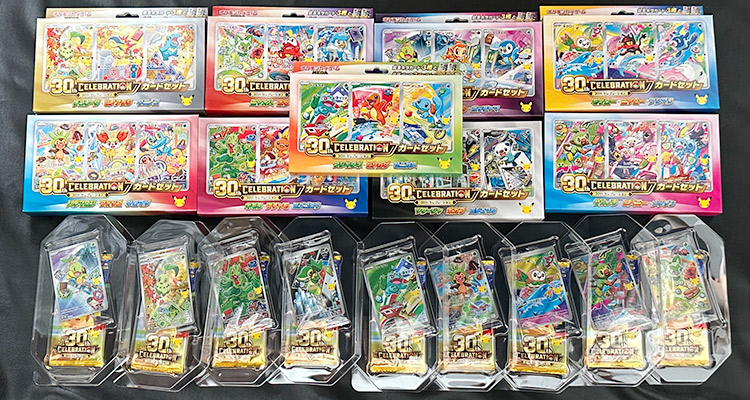 30th CELEBRATION カードセット入荷！シングルは10月16日午前0時から販売🎉