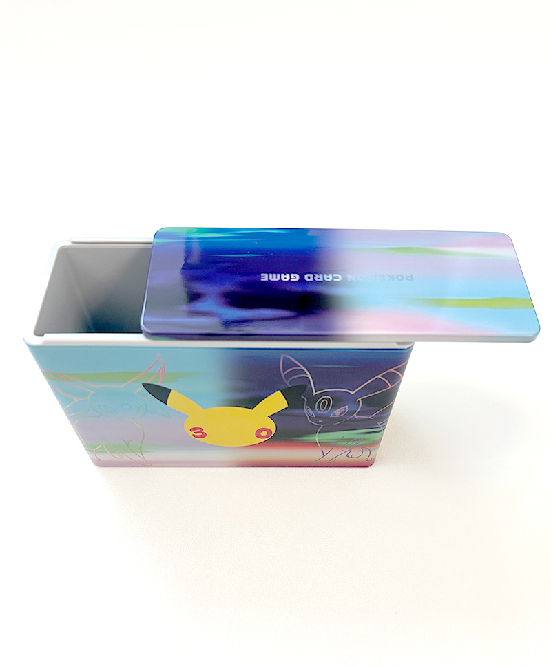 缶製ダブルデッキケース(30th仕様）(ポケモンカードmez 30th